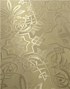 White-Silver Brocade Fabrics