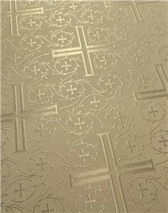 White-Silver Brocade Fabrics