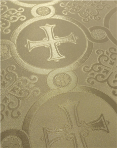 White-Silver Brocade Fabrics