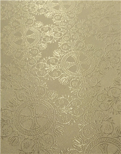 White-Silver Brocade Fabrics