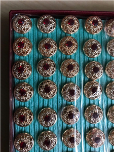 Ασήμι-χρυσός Кнопки Аксессуары