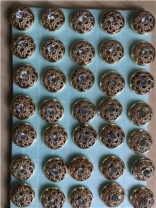 Ασήμι-χρυσός Кнопки Аксессуары