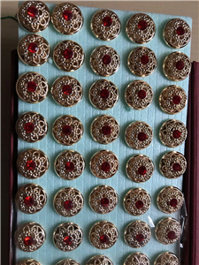 Ασήμι-χρυσός Кнопки Аксессуары