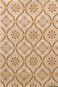 White-Gold Brocade Fabrics