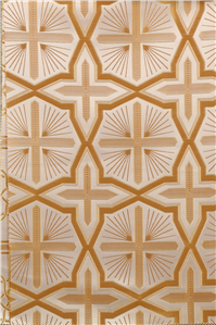 White-Light Gold Brocade Fabrics