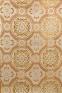 White-Light Gold Brocade Fabrics