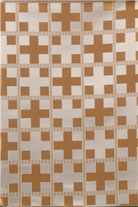 White-Gold Brocade Fabrics