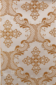 White-Gold Brocade Fabrics
