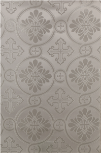 White-Silver Brocade Fabrics