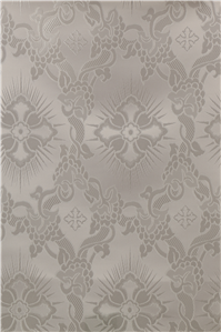 White-Silver Brocade Fabrics